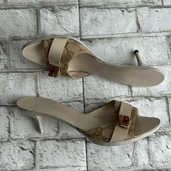 Gucci Mules Kitten Heel - Picture 3 of 17